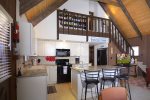 Open Concept Kitchen with Granite Countertops